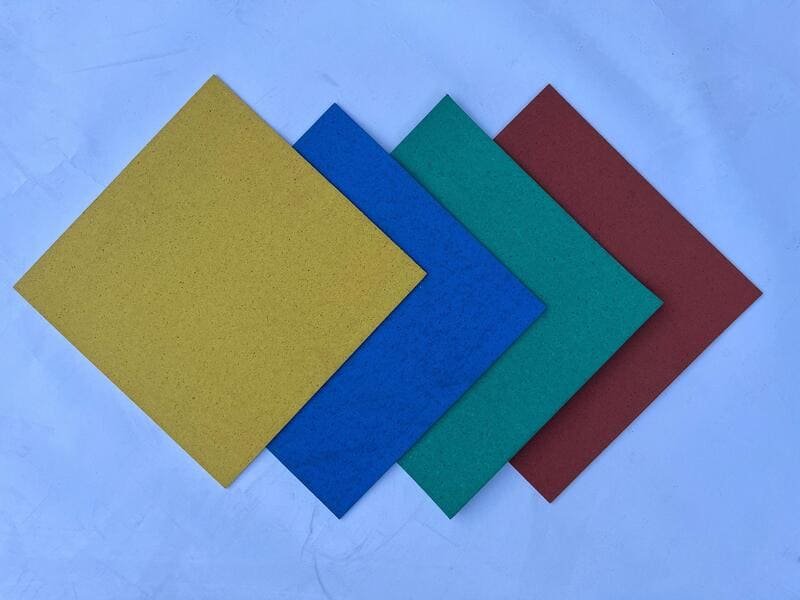 Different rubber flooring types for plywood